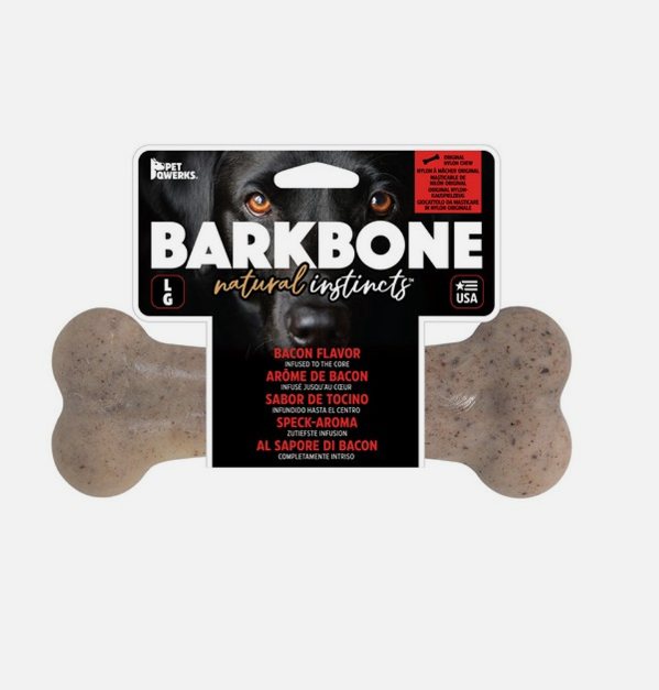 Pet Qwerks BarkBone Original Bacon