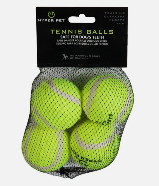 Hyper Pet Tennis Balls 4pack