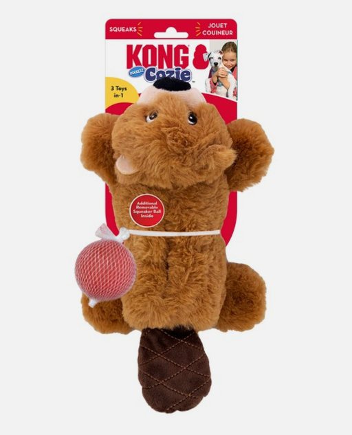 KONG Cozie Pocketz Beaver Medium