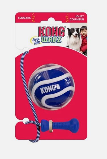 KONG Wavz Bunjiball Assorted Medium