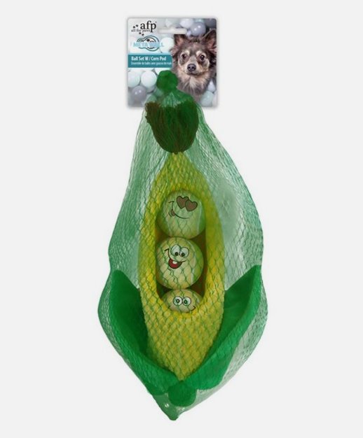 All For Paws Meta Ball Ball Set with Corn Pod