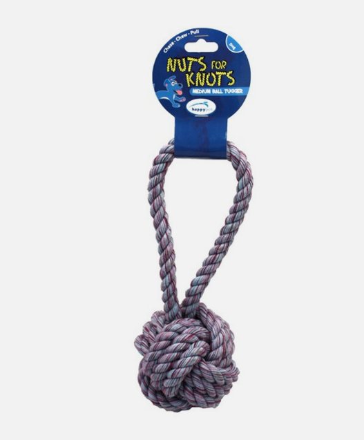 Happy Pet Nuts For Knots Ball Tugger Medium