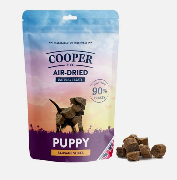 Cooper & Co Air Dried Treats Puppy Turkey 100g