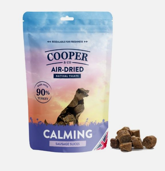 Cooper & Co Air Dried Treats Calming Turkey with Camomile 100g