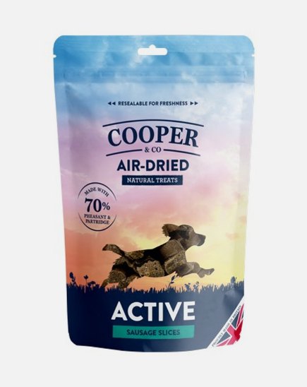 Cooper & Co Air Dried Treats Active Pheasant and Partridge 100g