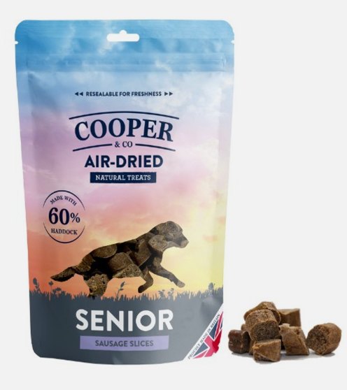 Cooper & Co Air Dried Treats Senior Fish 100g