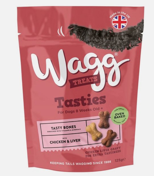 Wagg Tasty Bones 125g