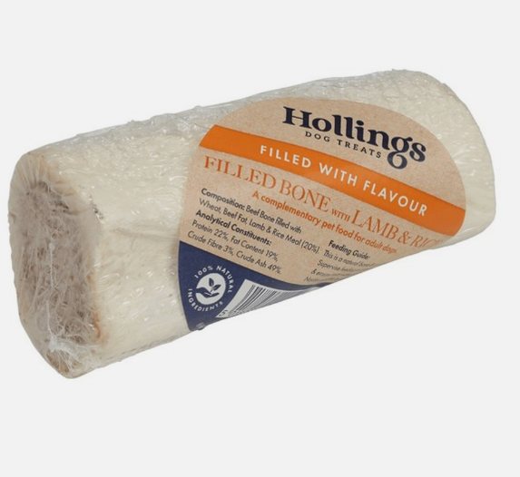 Hollings Filled Bone Lamb and Rice 190g