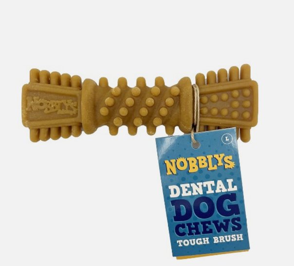 Petello Nobblys Tough Brush Peanut Butter 80g