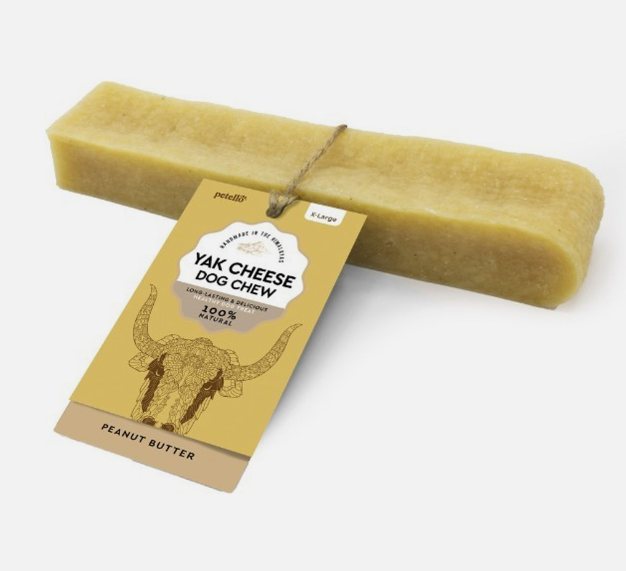 Petello Yak Cheese with Peanut Butter Dog Chew 155g