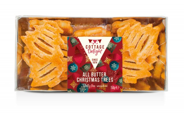 Cottage Delight Cottage Delight All Butter Christmas Trees 150g