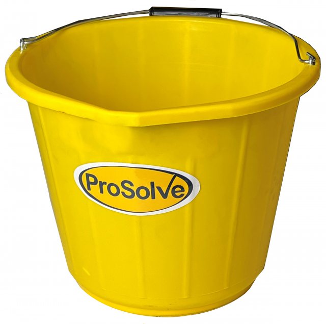 ProSolve Plastic Builders Bucket 14L