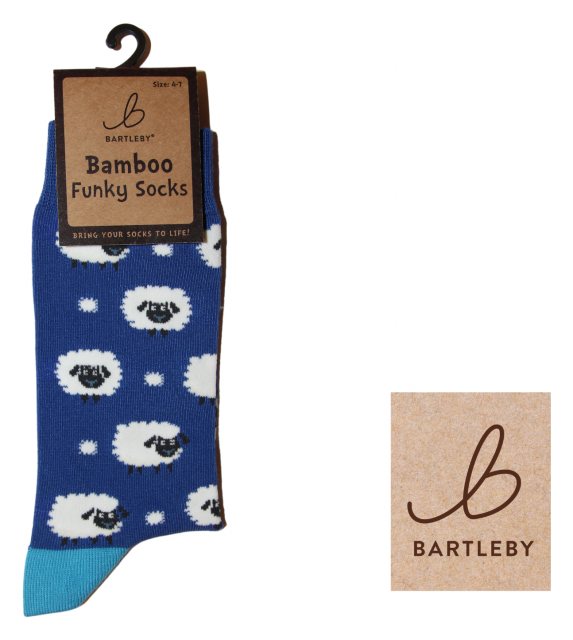 Bartleby Bartleby Ladies Bamboo Sock Woolly Sheep