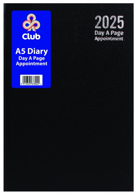 JADE Club A5 Diary Assorted