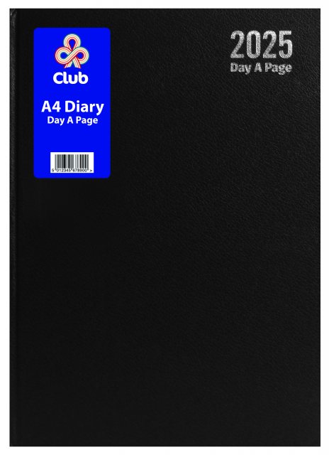 JADE Club A4 Diary Assorted