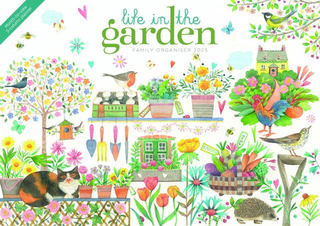 JADE Life In The Garden Family Organiser A4