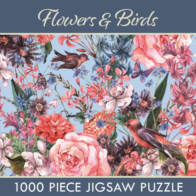 JADE Flowers & Birds Jigsaw 1000 Piece