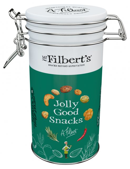 FILBERTS Mr Filbert's Jolly Good Snacks Tin