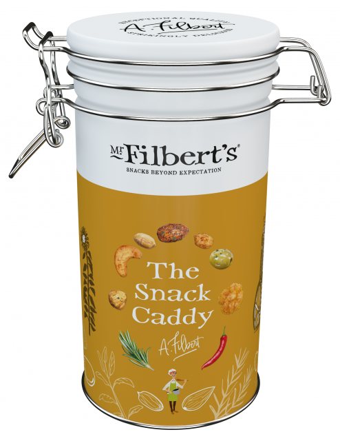 FILBERTS Mr Filbert's Snack Caddy Tin