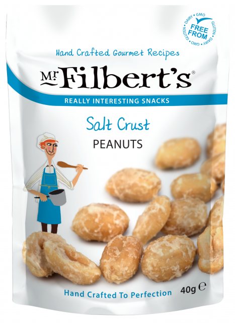 FILBERTS Mr Filbert's Salt Crust Peanuts 40g