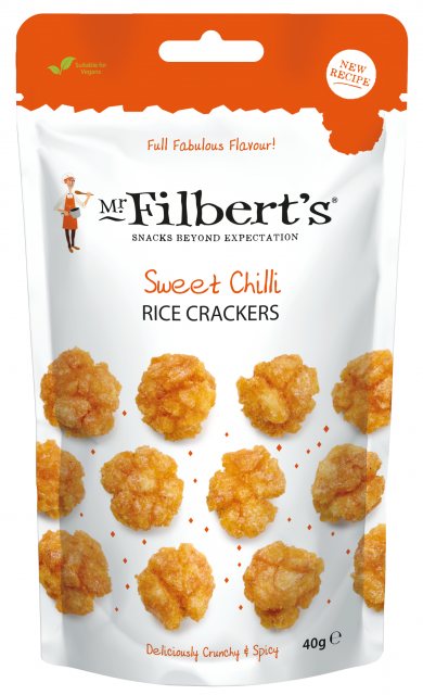 FILBERTS Mr Filbert's Sweet Chilli Rice Crackers 40g