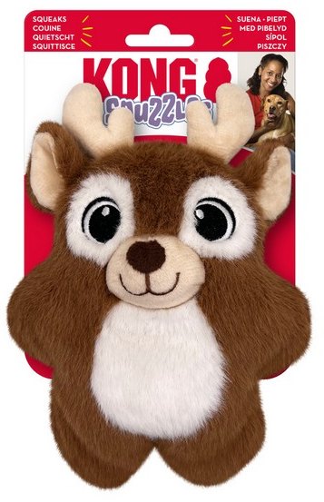 KONG Kong Holiday Snuzzles Reindeer