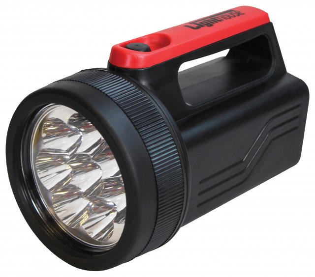 Lighthouse 8 LED Spotlight With Battery 6v