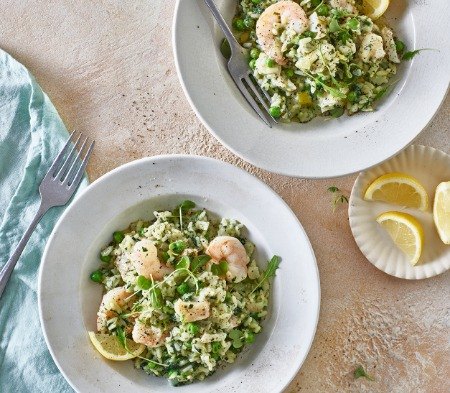 Cook Frozen Smoked Haddock & Prawn Risotto