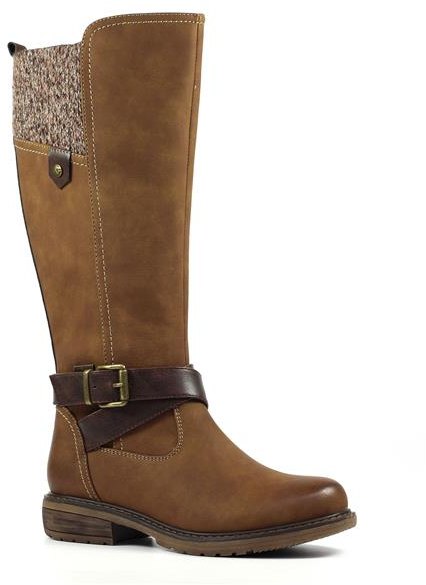 Lunar Lunar Vanna Waterproof Long Boot Tan