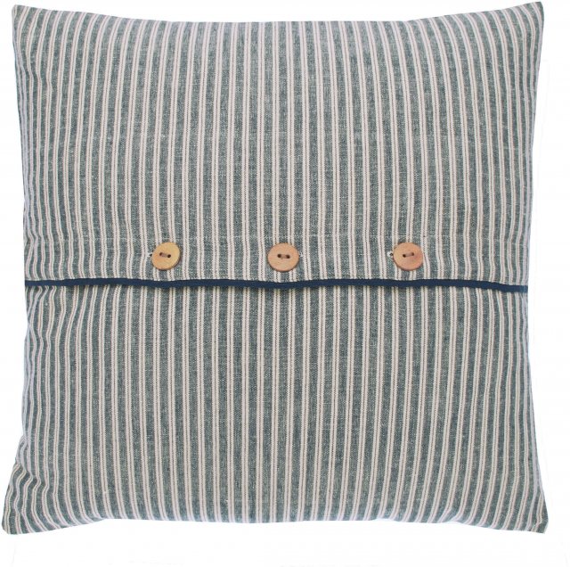 Walton & Co Hampton Striped Button Cushion Pad