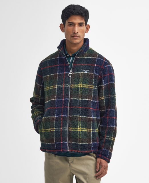 Barbour Barbour Zip Through Fleece Tartan