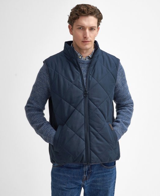 Barbour Barbour Hybrid Quilted Gilet Navy