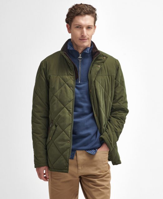 Barbour Barbour Elter Quilted Jacket Olive