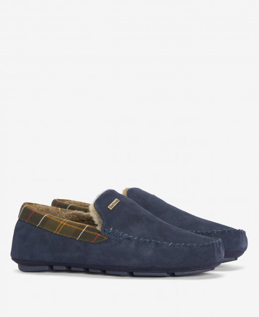 Barbour Barbour Monty Moccasin Slipper Navy