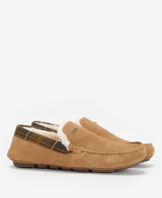 Barbour Barbour Monty Moccasin Slipper Camel