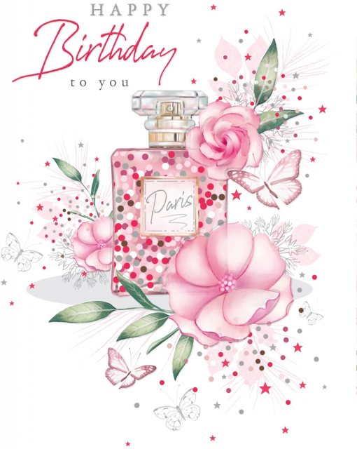 Starla Perfume Birthday Card