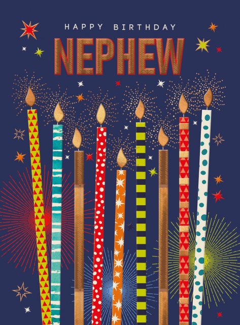 Fella Nephen Birthday Card