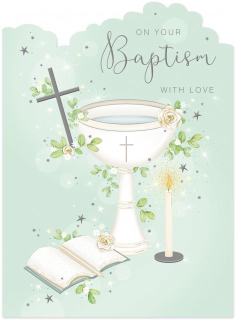 On Your Baptism With Love Card