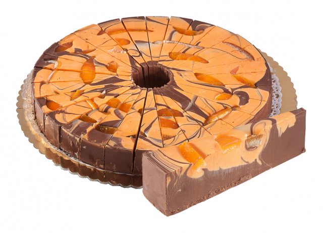 Rivoltini Torta Di Cioccolato Orange Chocolate Cake Slice