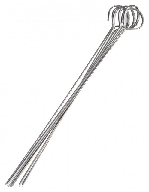 Just The Thing Stainless Steel Skewers 30cm 6 Pack