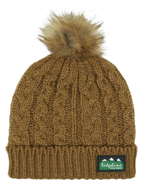 Ridgeline Ridgeline Nordic Fleck Bobble Hat Ochre