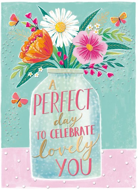 Tropicool Perfect Day Birthday Card