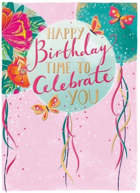 Tropicool Celebrate You Birthday Card