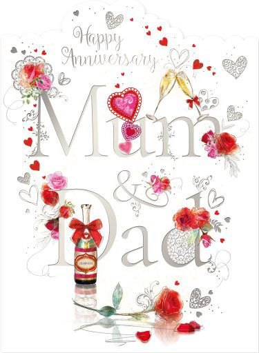 Mum & Dad Anniversary Card