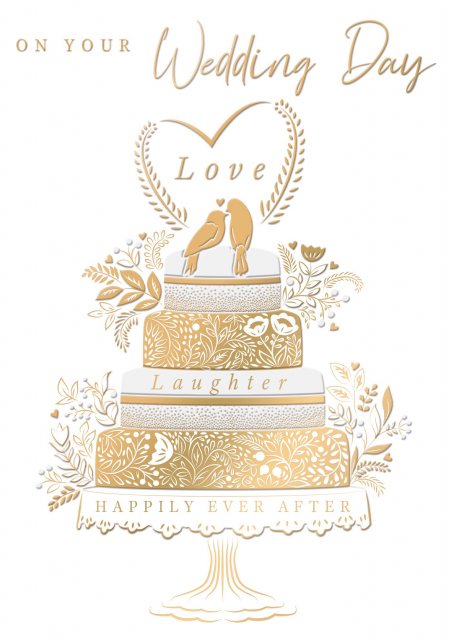 Cake Wedding Day Card