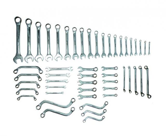 Jefferson Tools Jefferson Combination Spanner Set 50 Piece