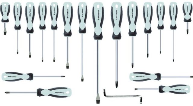 Jefferson Tools Jefferson Screwdriver Set 19 Piece