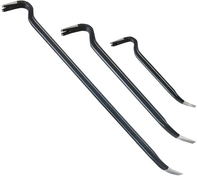 Jefferson Tools Tundra Heavy Duty Wrecking Bar Set 3 Piece