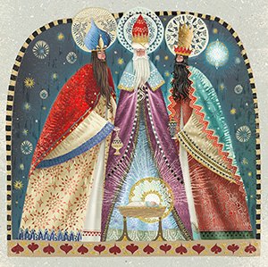 Christmas Card We Three Kings