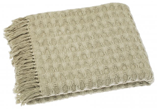 Walton & Co Cotton Waffle Throw